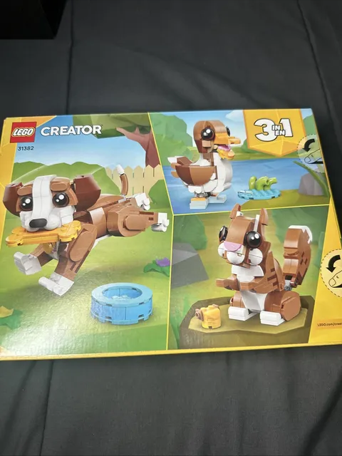 LEGO #31382 Creator 3-in-1 Playful Puppy 336 Pcs Factory Sealed 2026 NIB
