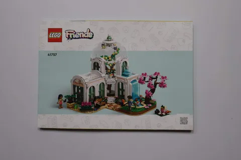 LEGO® Friends 41757 Botanical Garden Instruction Manual Only!