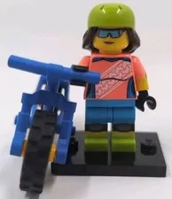 Lego Mountain Biker Minifigure Series 19 Minifig CMF #71025 2019 New No Box