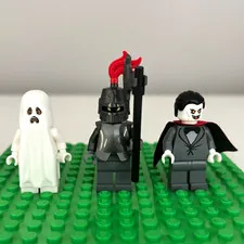 LEGO Scooby-Doo Mystery Mansion 75904 Minifigures Lot - Knight Ghost Vampire