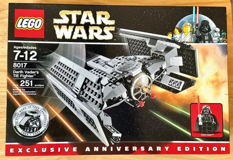 2009 LEGO Star Wars: Darth Vader's Tie Fighter (8017) *Brand New Factory Sealed*