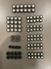 Lego 96 SETS  SMALL TIRES AND RIMS 194 PIECES