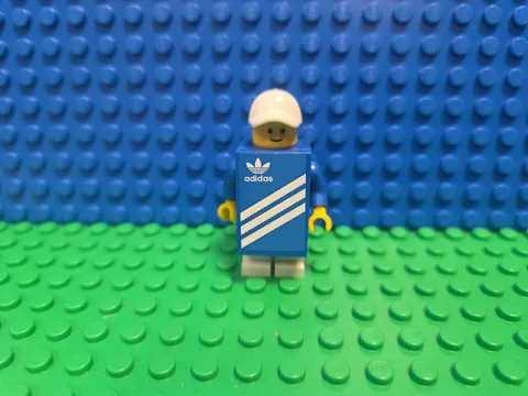 LEGO Adidas Shoebox Costume Minifigure gen156s 40486 CMF Lot Rare Retired HTF 