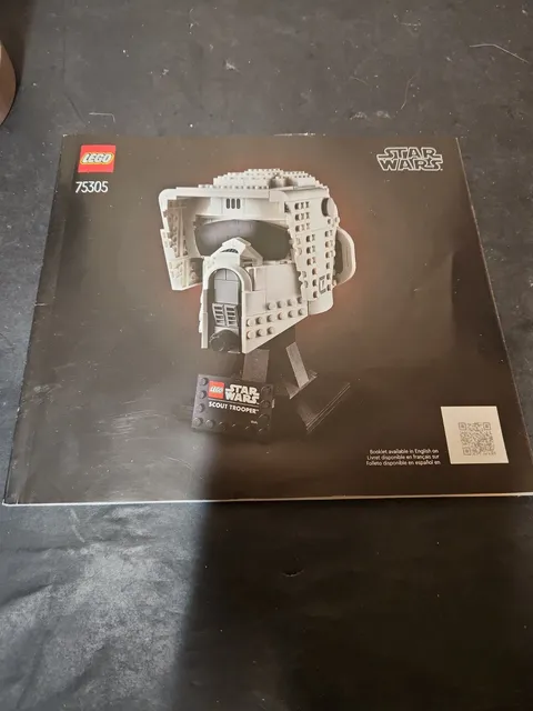 Lego 75305 Star Wars Scout Helmet- INSTRUCTION BOOK ONLY Free Shipping 