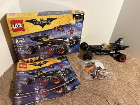 LEGO 70905 - The Batman Movie - The Batmobile - Missing Robin Figure & Stickers