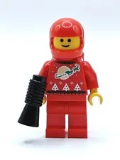 NEW LEGO Red Classic Spaceman Holiday Sweater Space Minifigure Air Tank Helmet