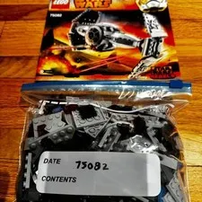 LEGO Star Wars: Tie Advanced Prototype (75082) 100% Complete W/figs - No Box