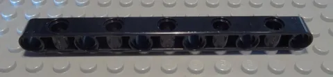 Lego Technic Perforated Beam 1x11 Black