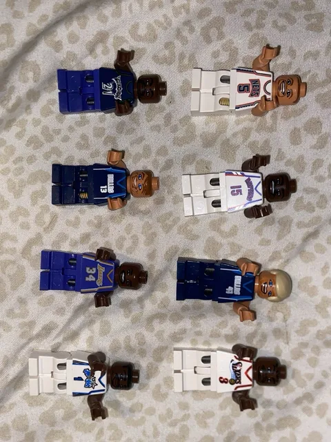 LEGO NBA Minifigure Lot Rare Shaq, Iverson, McGrady, Garnett