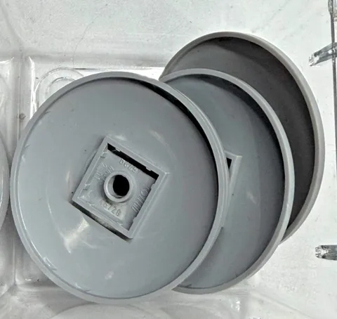 LEGO Dish 6 x 6 Inverted Radar, 44375b, Light Bluish Gray, QTY 5 Free Shipping