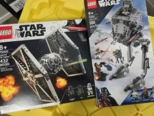 LEGO Star Wars: Imperial Tie Fighter (75300) & Hoth AT-ST (75322) Opened