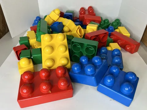 Lego Duplo Primo Lot Baby/Toddler Building Blocks Lot 65