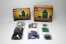 Used 100% Complete Set - LEGO BRICKHEADZ: Halloween Witch (40272) w/ Manual/Box