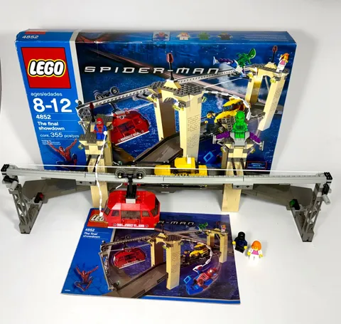 LEGO 4852 Spider-Man: Spider-Man Vs. Green Goblin-The Final Showdown, Complete
