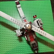 LEGO Set #76098 Speed Force Freeze Pursuit Chopper Build Only***