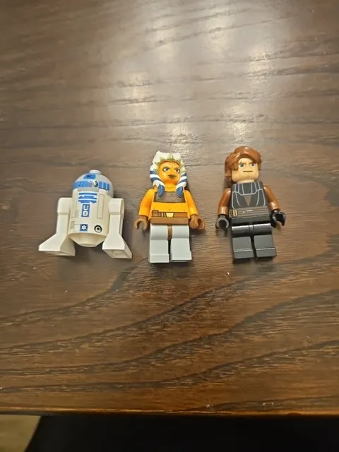 Lego Star Wars 8037 Anakins Y-Wing Starfighter Minifigures sw0183 sw0192 sw0255