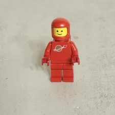 LEGO Classic Red Space Minifigure sp005  Vintage Red Astronaut Great Condition