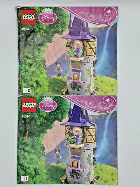 Instruction Manual ONLY LEGO 41054 Rapunzel’s Creativity Tower Disney Princess