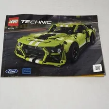 Lego Technic 42138 Ford Mustang Shelby GT500 Manual Only