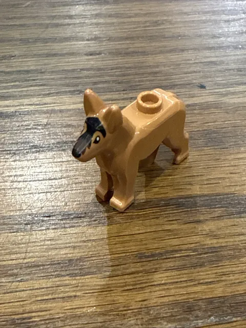 LEGO 92586pb01 Animal Medium Nougat Alsatian German Shepard NEW | FREE SHIPPING 