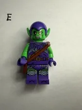 LEGO Green Goblin Minifigure w/ Satchel Bag Marvel Super Heroes 76175