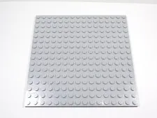 LEGO Light Bluish Gray 16x16 Dot Plate S6
