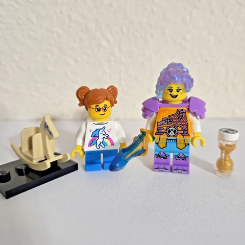 LEGO Izzie from 71453 DREAMZzz & Serie 24 Rockin' Horse Rider Girl Minifigure