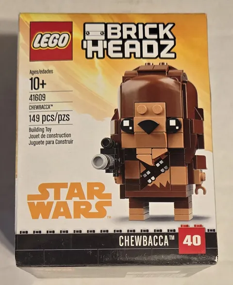 LEGO BrickHeadz Star Wars Chewbacca 41609 Complete Set 149 pcs