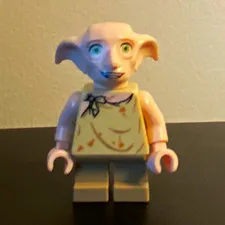 LEGO Harry Potter Dobby Minifigure Tan Outfit Plastic Figure