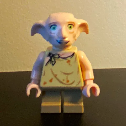 LEGO Harry Potter Dobby Minifigure Tan Outfit Plastic Figure