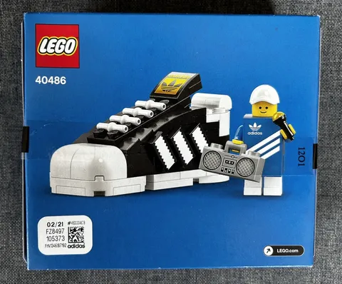 LEGO Icons adidas Originals Superstar 40486 Limited Edition 92pc Box
