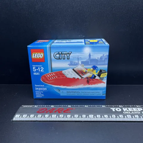 LEGO City: Speed Boat Speedboat (4641) Brand New & Factory Sealed