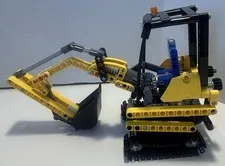 LEGO Technic Retired 8047 Excavator 100% Complete No Manual!