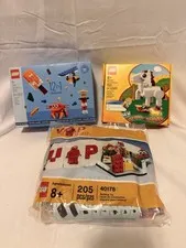 LEGO GWP Lot Of 3 40593 12-in-1 + 40779 Year of Horse + 40178 VIP NEW