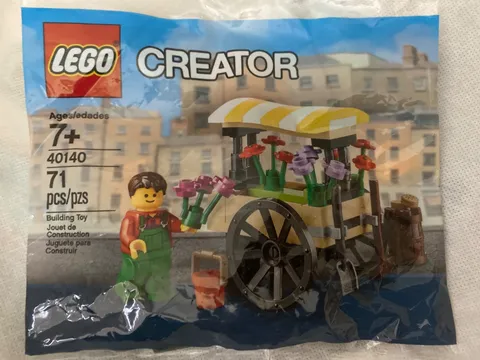 Lego Creator Flower Cart - New Sealed 40140 age 7 + 71 pieces Free Shipping