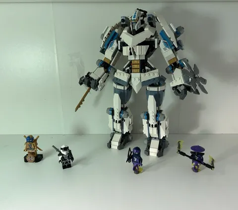 LEGO NINJAGO Legacy Possession Zane's Titan Mech Battle Set Number (71738)