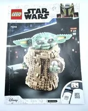 LEGO Manual Only Star Wars 75318 The Child Paper Instructions The Mandalorian