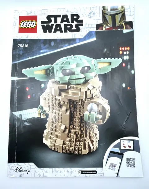 LEGO Manual Only Star Wars 75318 The Child Paper Instructions The Mandalorian