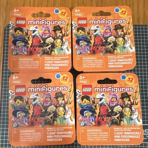 LEGO CMF-Series 29- Mysterious Ronin & Bionicle Cosplayer Minifigures-Lot of 4