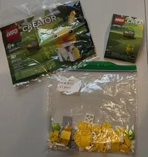 LEGO Creator 30550 Easter Bunny Polybag 67 Pieces Retired 100% complete