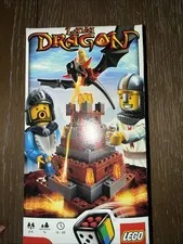 LEGO Games 3838 Lava Dragon Incomplete Instructions & Box-Excellent Condition
