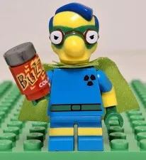 Lego The Simpsons Fallout Boy Milhouse Collectible Minifigure With Cape