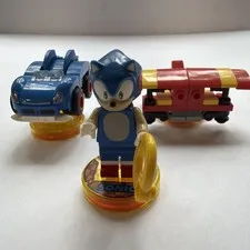 LEGO Dimensions Sonic The Hedgehog Level Pack 71244 Complete Minifigure Vehicles