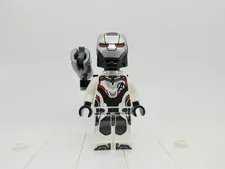 War Machine, White Jumpsuit - sh0564 - Set 76124 - LEGO Avengers Minifigure