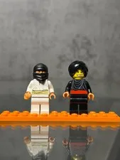 LEGO Indiana Jones Cairo Thug and Swordsman Minifigures 7195 Lot w/Sword iaj037 