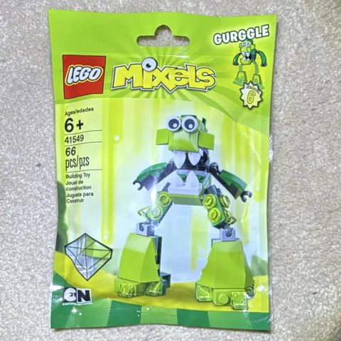LEGO Mixels Series 6 Gurggle 41549 Polybag Complete Set 66 pcs Ages 6+