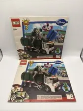 LEGO Toy Story 3 GARBAGE TRUCK GETAWAY  1 & 2 #7599 Instructions ONLY (no Brick)