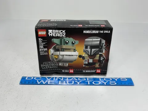 LEGO Star Wars BrickHeadz 75317 -The Mandalorian & the Child -Box Wear