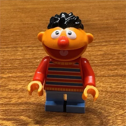 LEGO Ernie Sesame Street Minifigure Ideas Set 21324 1pc Plastic Figure