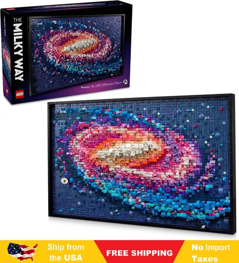 LEGO Art The Milky Way Galaxy Building Set-Space Decor DIY Kits for Adults-31212